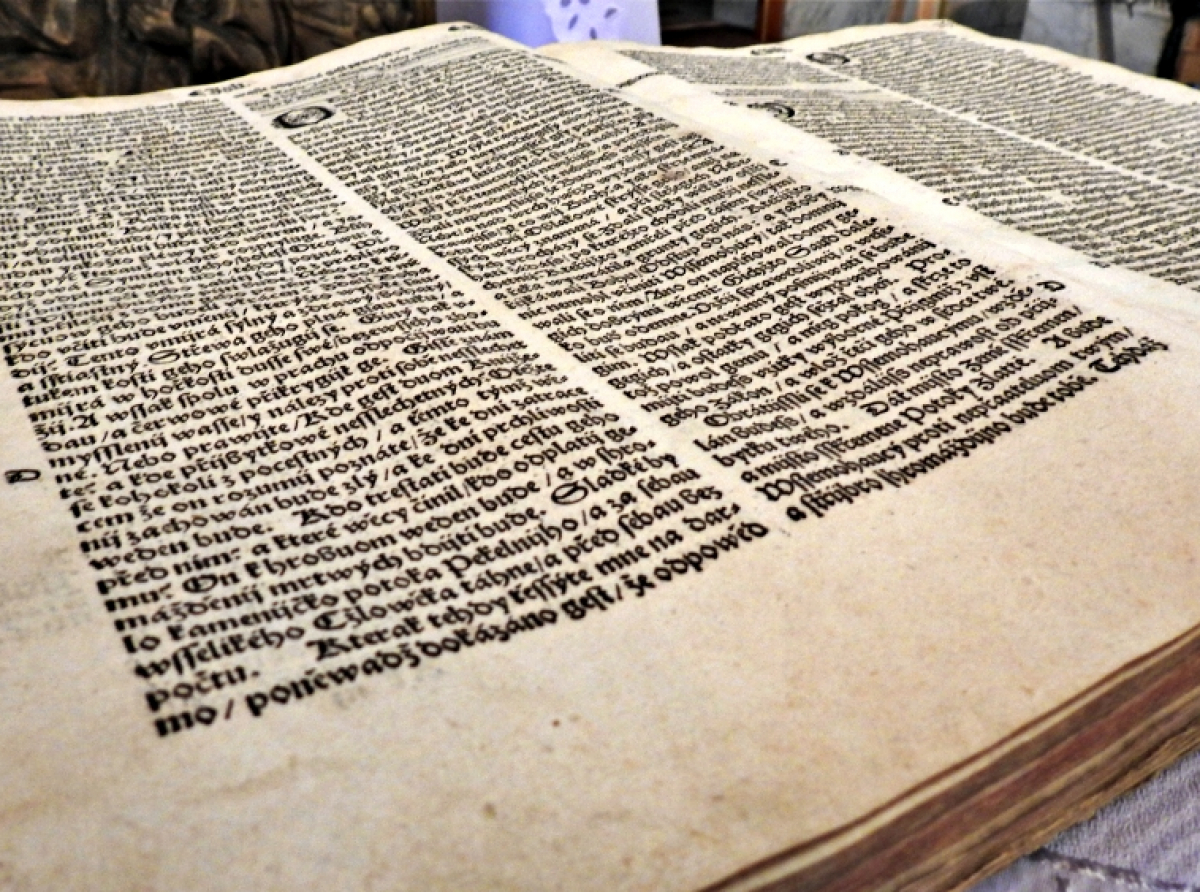 Najstarszy znany egzemplarz Pisma Świętego w diecezji bielsko-żywieckiej