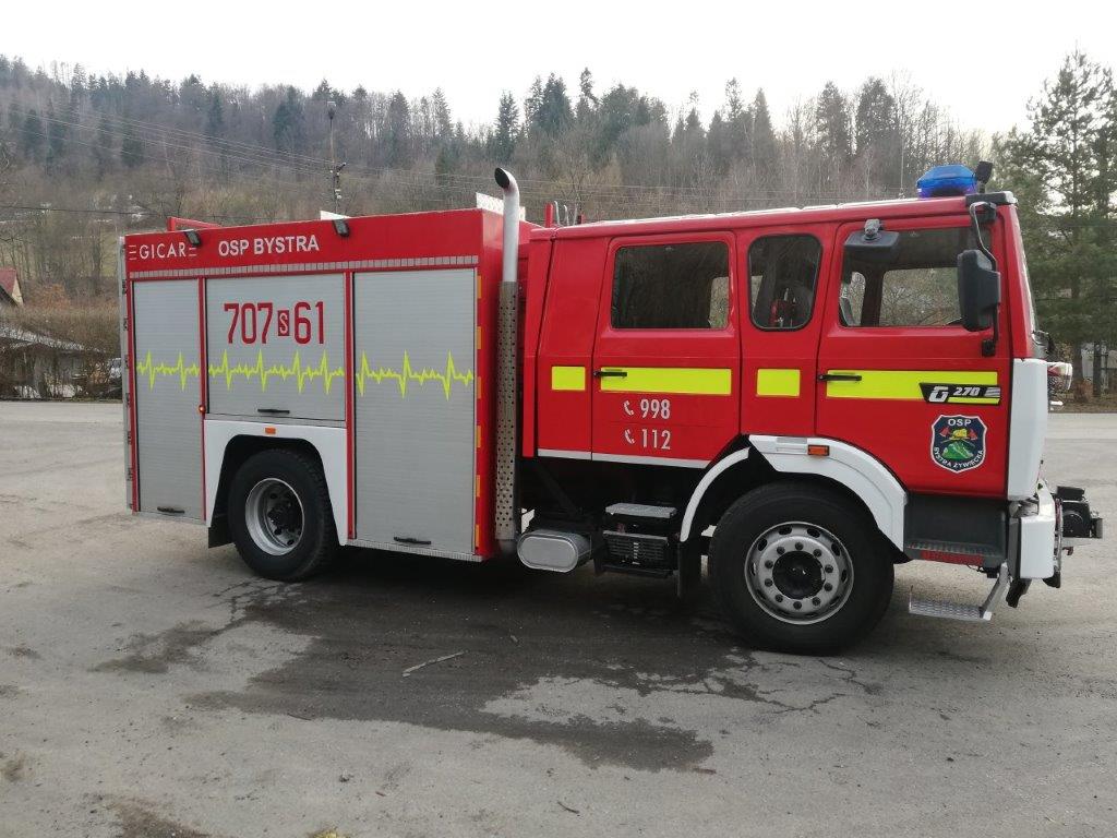 Radziechowy-Wieprz: sprzedaż samochodu pożarniczego
