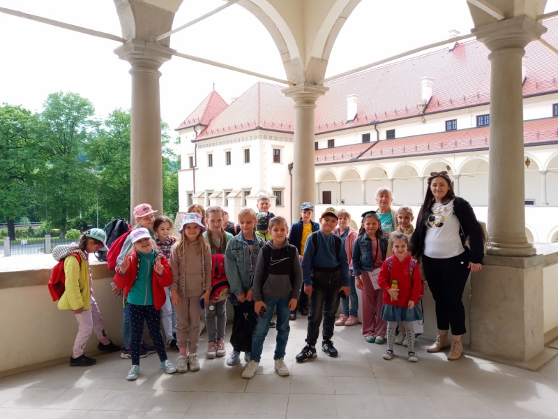 Jeleśnia: Uczniowie - uchodźcy odwiedzili Suchą Beskidzką
