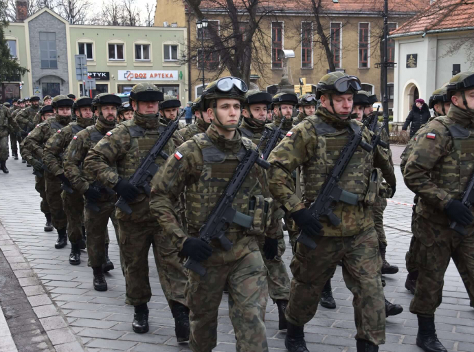 Szkolenie Śląskiej Brygady Obrony Terytorialnej w gminie Ujsoły