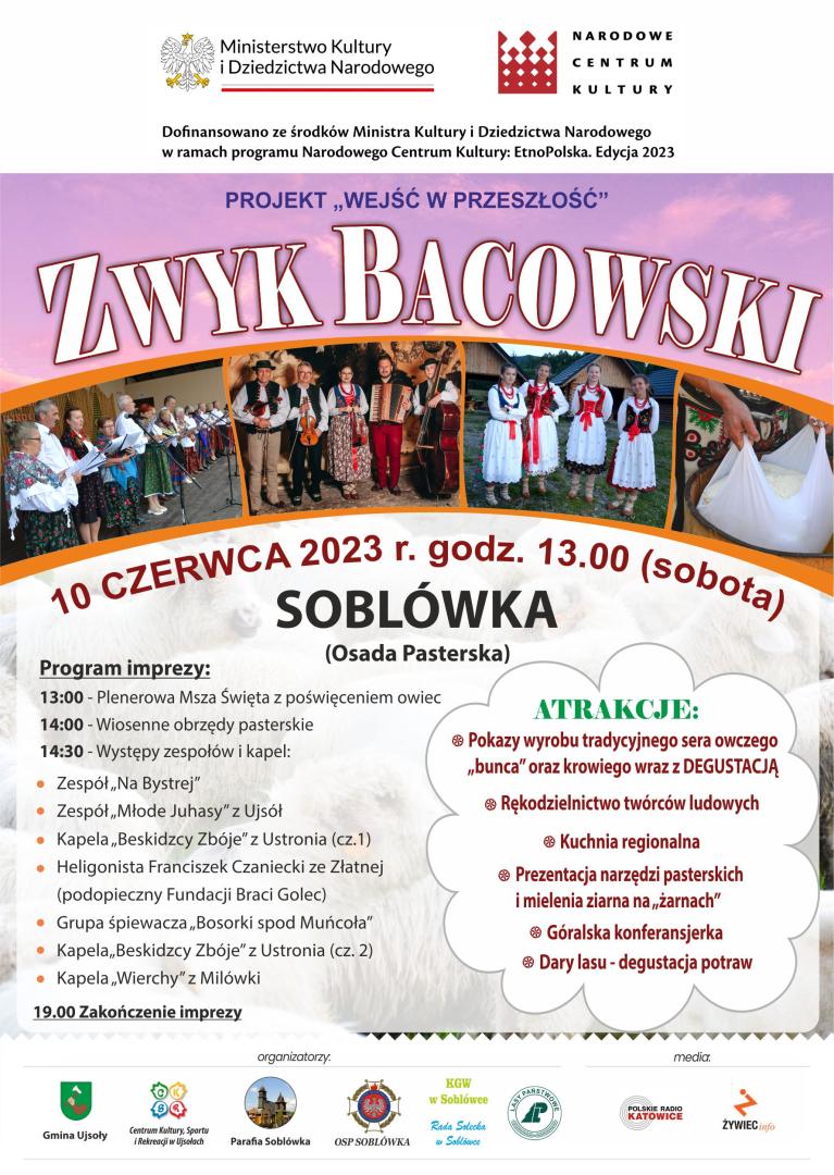 Zwyk Bacowski 2023 plakat www